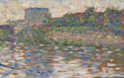 De Seine bij Courbevoie door Vincent van Gogh